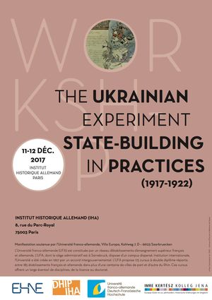 workshop poster The Ukrainian Experiment