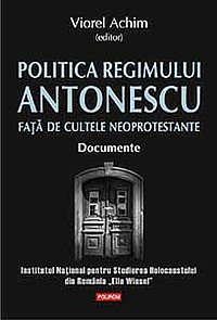 Bookcover The Policy of the Antonescu Regime towards the Neo-Protestant Denominations. Documents
