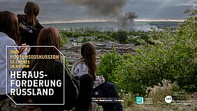 Podiumsdiskussion Herausforderung Russland Foto: Imago, Hami Roshan 2024