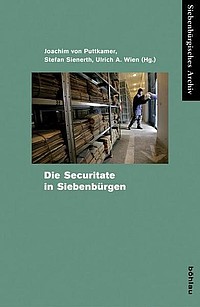 Bookcover Die Securitate in Siebenbürgen