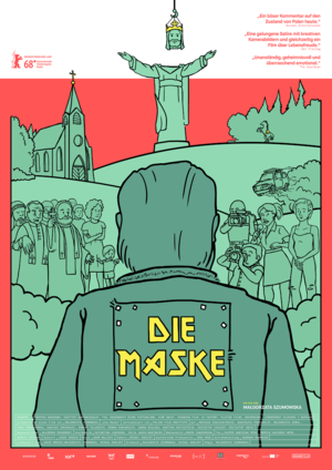 oficial movie poster Twarz/ Die Maske